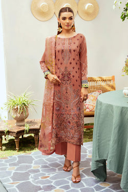 MASHAAL LAWN DRESS BY RAMSHA-KV12-Y-12012