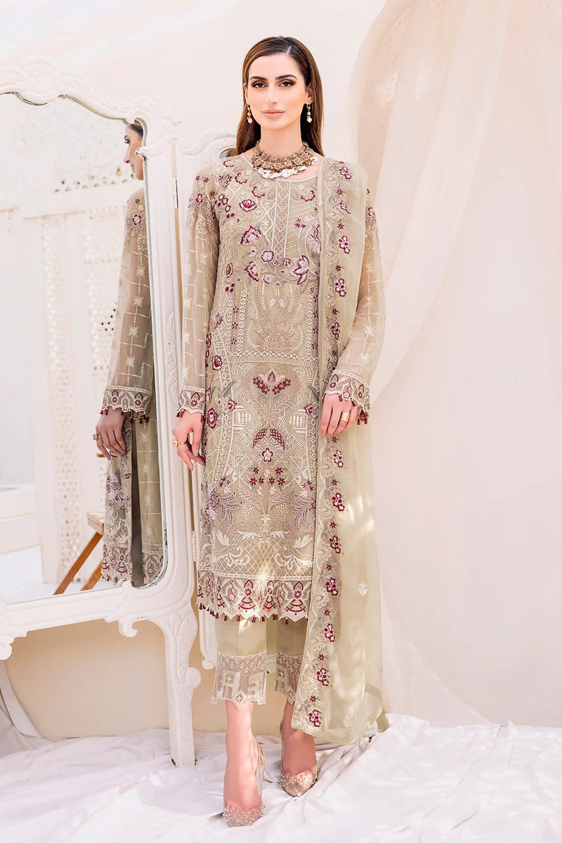 CHIFFON COLLECTION BY RAMSHA F-2306