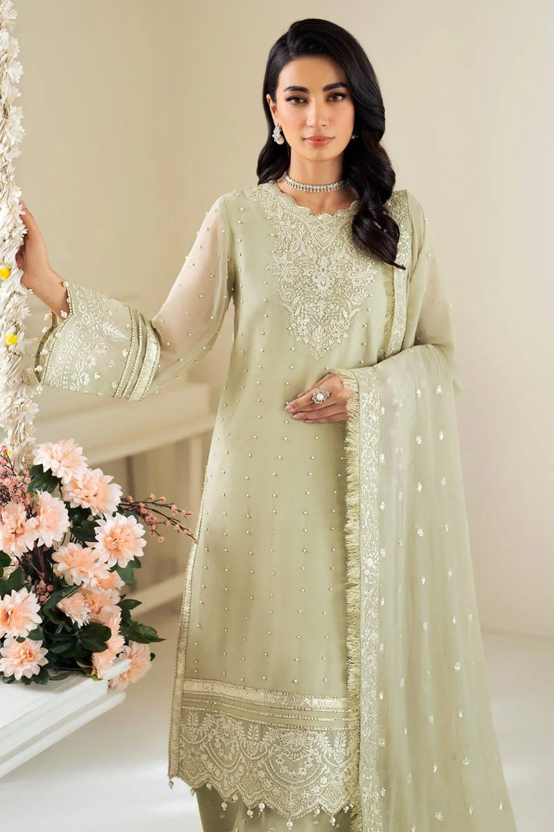 EMBROIDERED CHIFFON BY ALIZEH AF-PS-8008-NEO