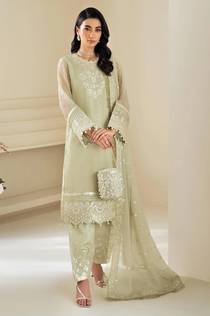 EMBROIDERED CHIFFON BY ALIZEH AF-PS-8008-NEO