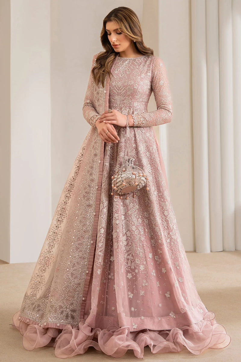 JAZMIN WEDDING FORMAL EMBROIDERED CHIFFON UC-3024