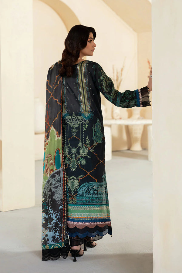 MASHAAL LAWN DRESS BY RAMSHA-KV13-Y-1301
