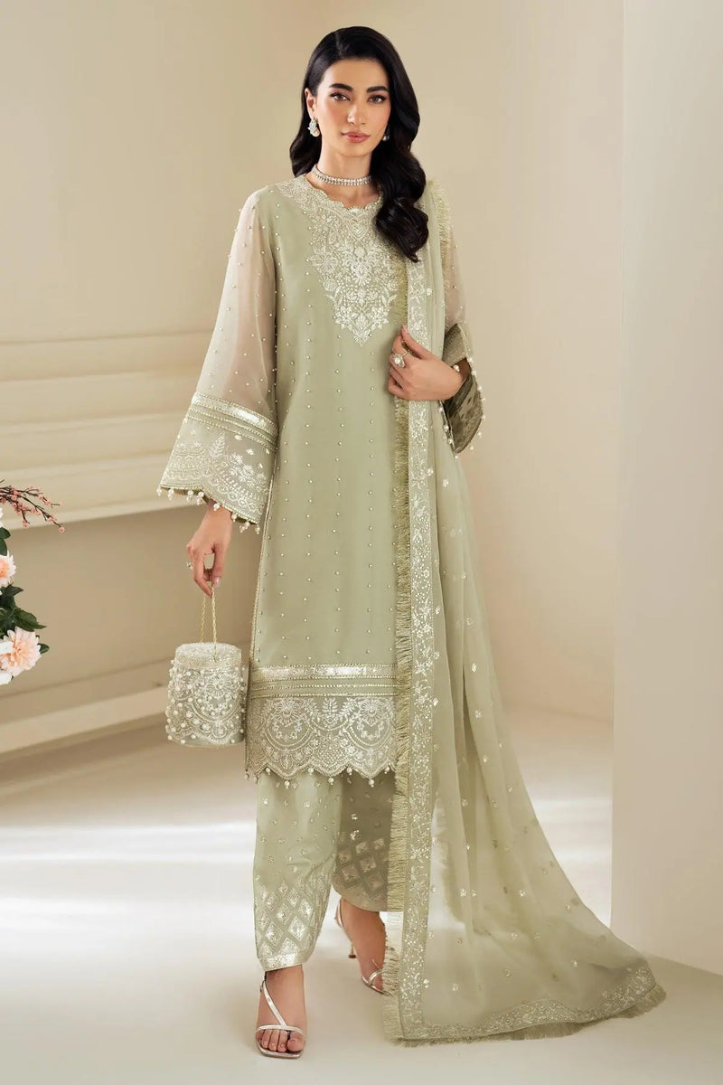 EMBROIDERED CHIFFON BY ALIZEH AF-PS-8008-NEO