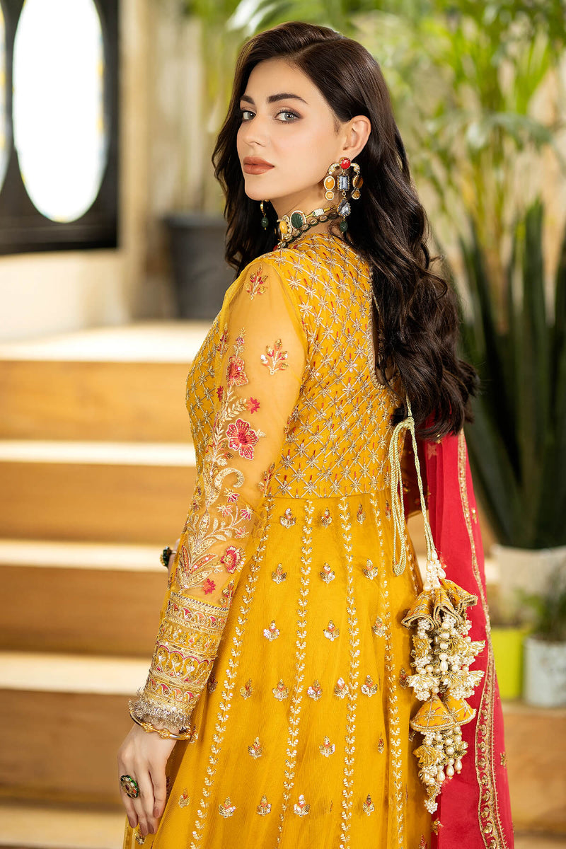 JHALAK BY IMROZIA EMBROIDERED NET I-182 AAFREEN