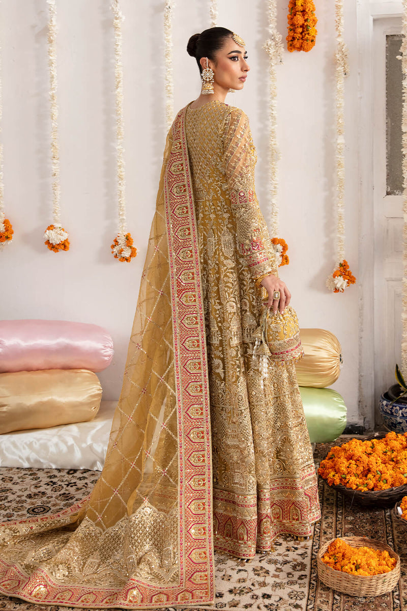 DASTAAN BY IMROZIA EMBROIDERED NET IB-35 NARMIN