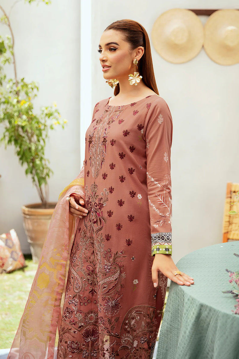 MASHAAL LAWN DRESS BY RAMSHA-KV12-Y-12012