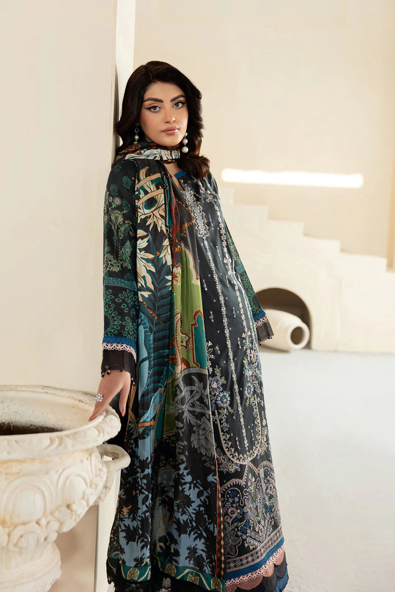 MASHAAL LAWN DRESS BY RAMSHA-KV13-Y-1301