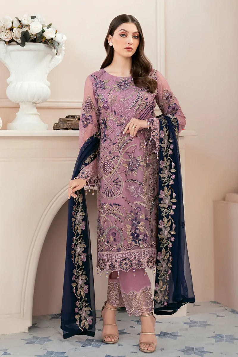 RANGOON CHIFFON BY RAMSHA D-910