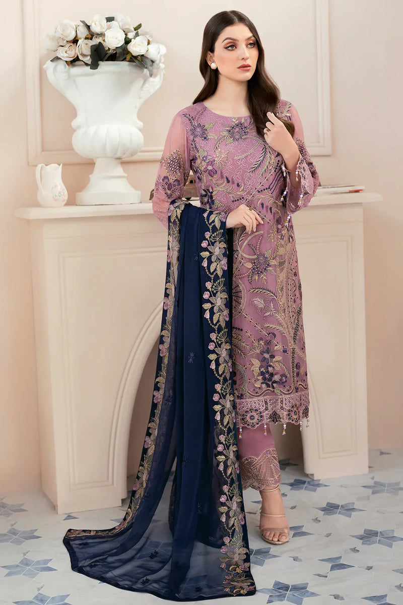 RANGOON CHIFFON BY RAMSHA D-910