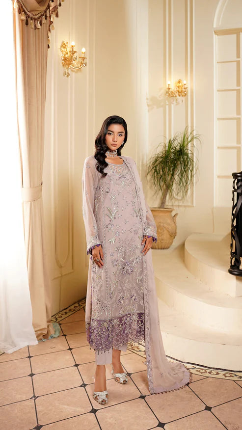EMBROIDERED CHIFFON BY ZEBTAN EIRAAM FC-03
