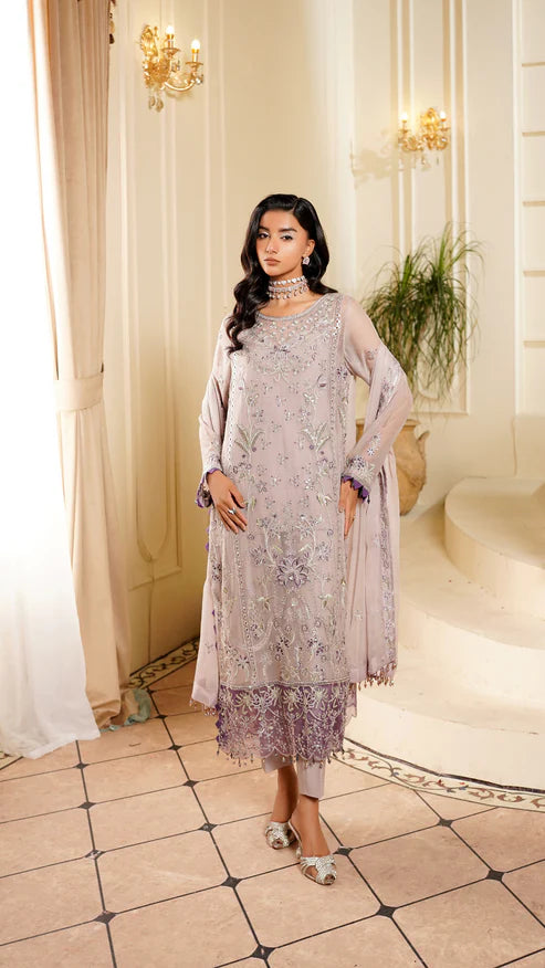 EMBROIDERED CHIFFON BY ZEBTAN EIRAAM FC-03