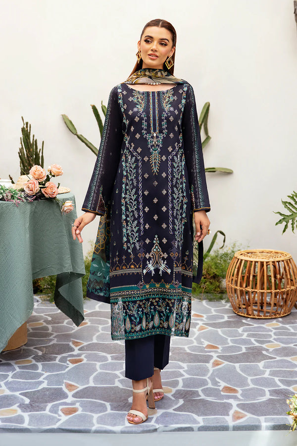MASHAAL LAWN DRESS BY RAMSHA-KV12-Y-1207