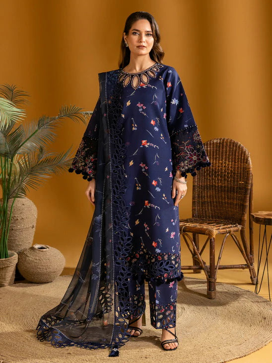 EMBROIDERED MAAHI LAWN BY RAMSHA 5-IRIS