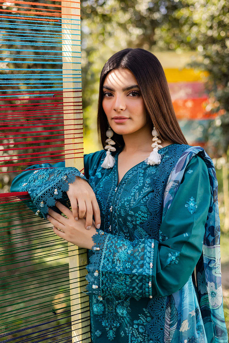 RIWAYAT LAWN DRESS BY RAMSHA-KV12 Y-1206