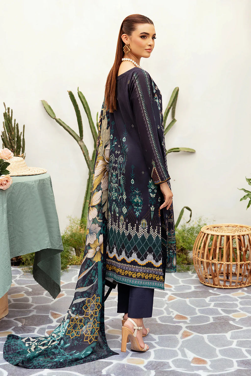 MASHAAL LAWN DRESS BY RAMSHA-KV12-Y-1207