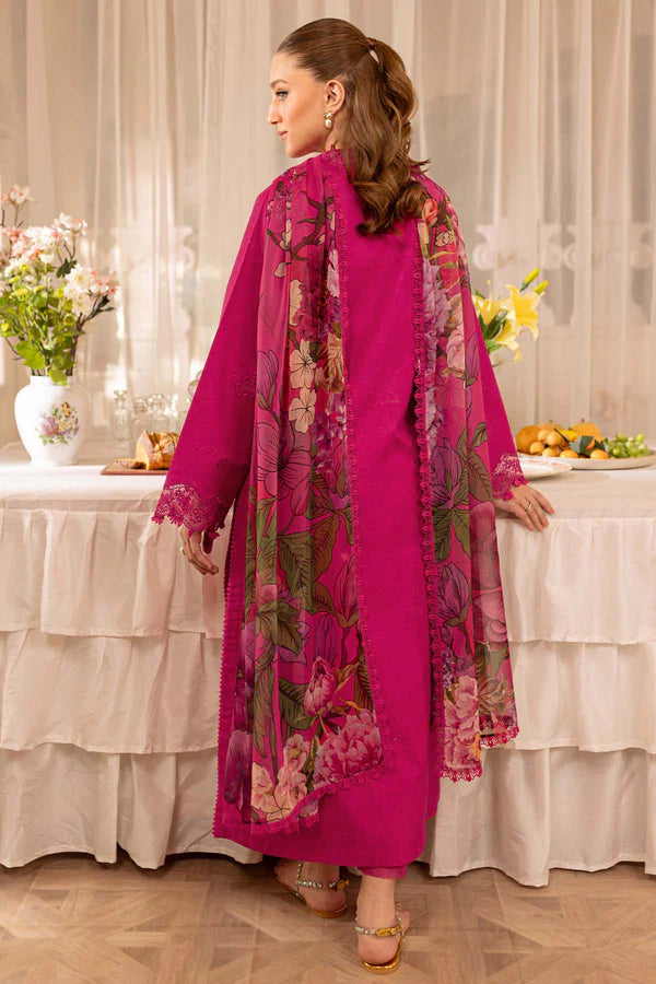 BEAUTIFUL EMBROIDERED LAWN BY FARASHA 1-ASTER