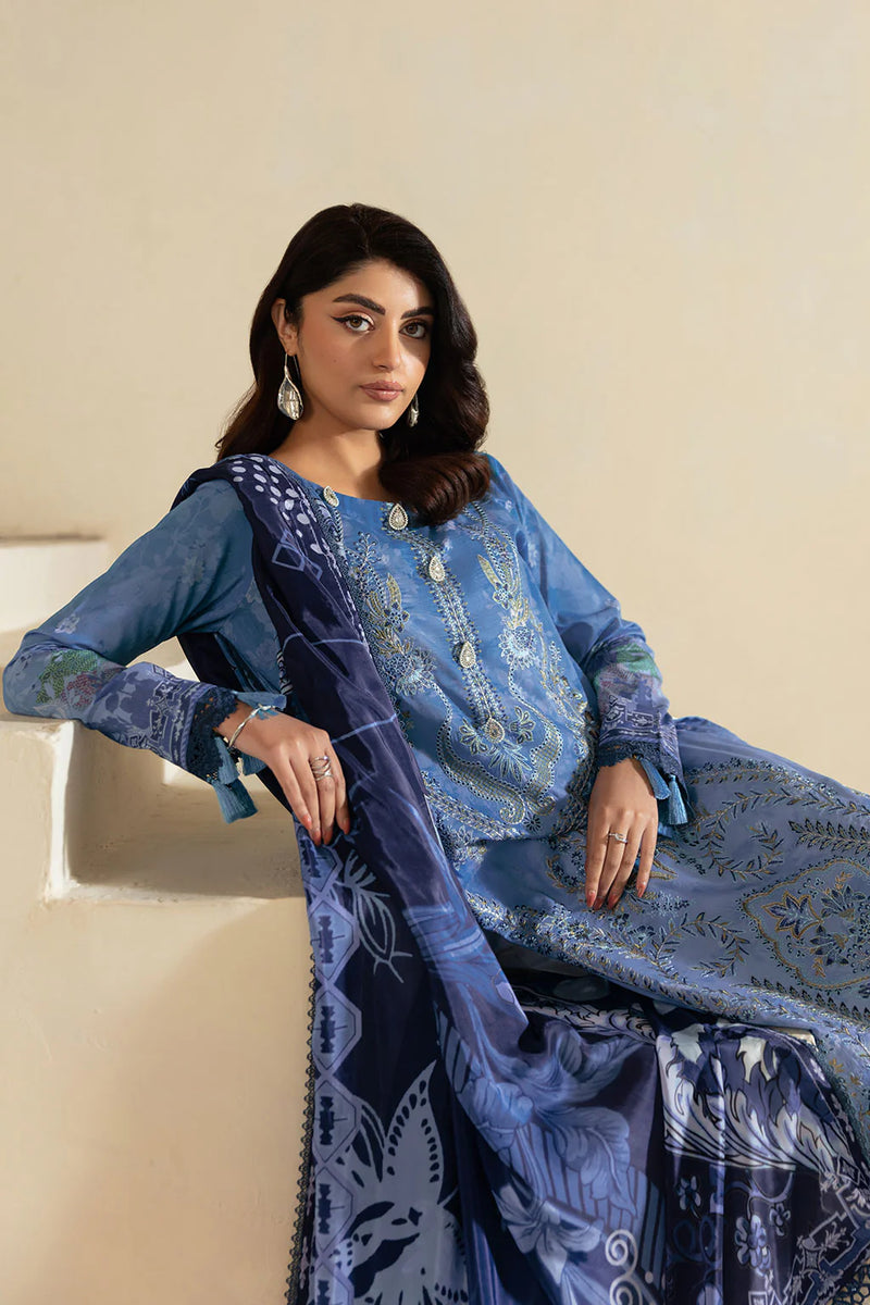 MASHAAL LAWN DRESS BY RAMSHA-KV13-Y-1302