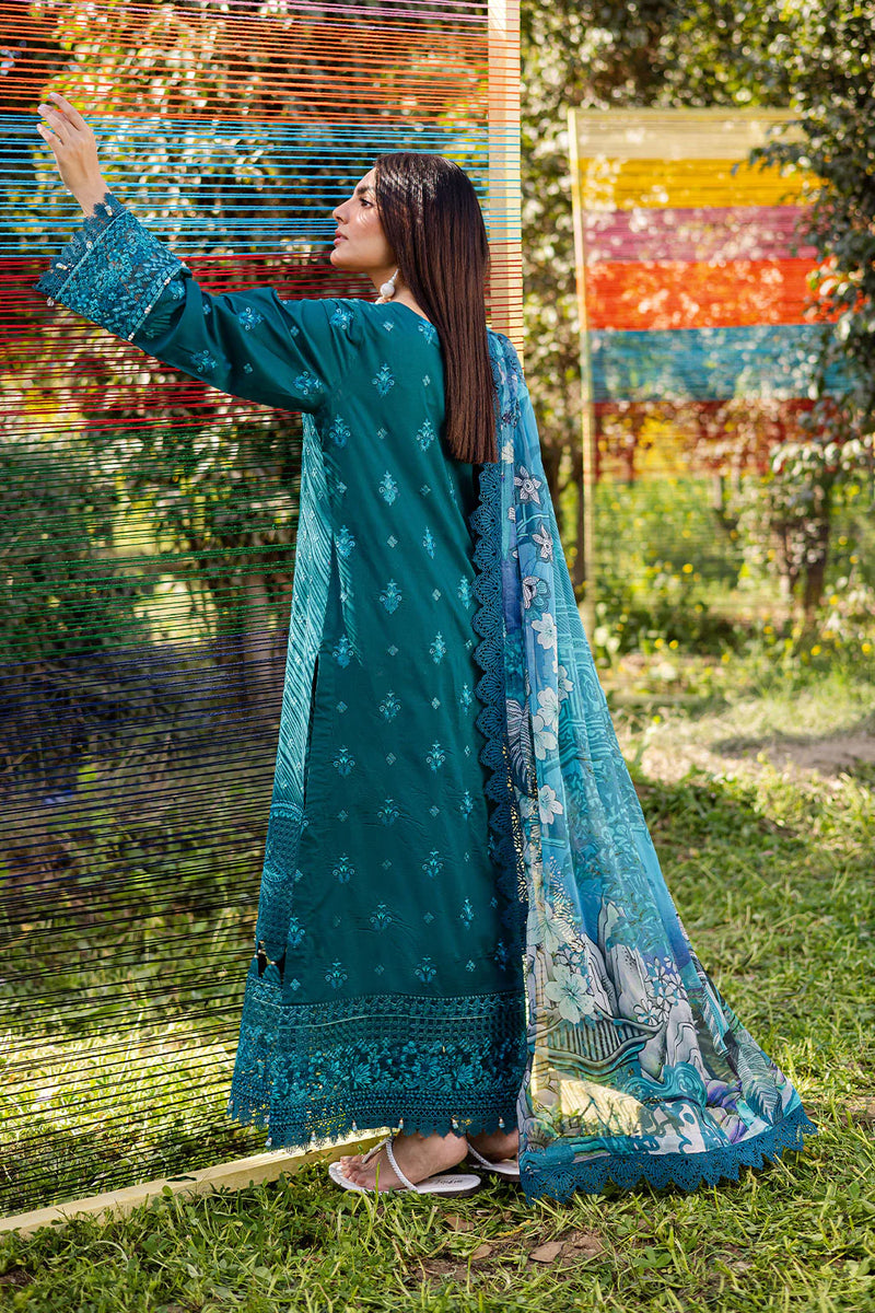 RIWAYAT LAWN DRESS BY RAMSHA-KV12 Y-1206