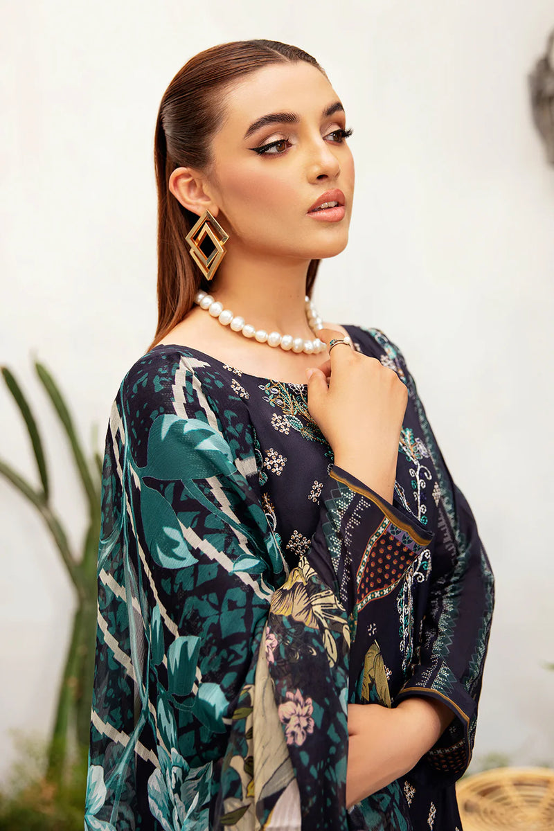 MASHAAL LAWN DRESS BY RAMSHA-KV12-Y-1207
