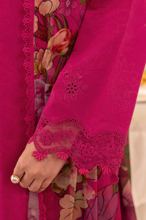 BEAUTIFUL EMBROIDERED LAWN BY FARASHA 1-ASTER