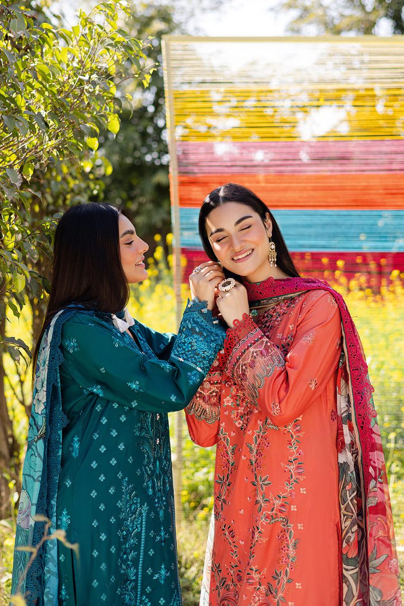 RIWAYAT LAWN DRESS BY RAMSHA-KV12 Y-1206