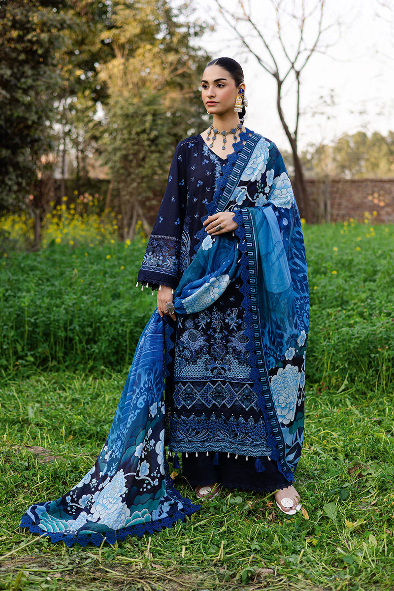 RIWAYAT LAWN DRESS BY RAMSHA-KV12 Y-1203