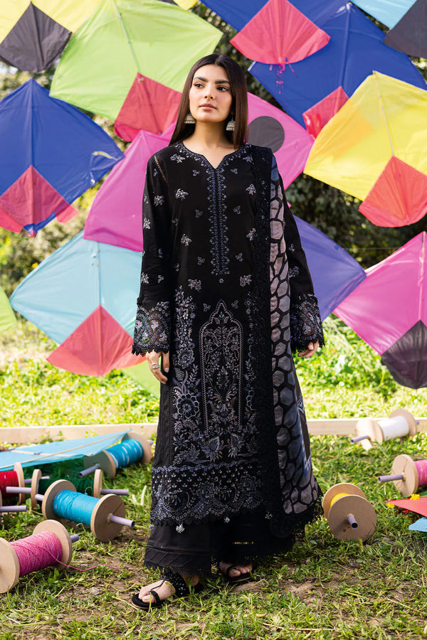 RIWAYAT LAWN DRESS BY RAMSHA-KV12 Y-1208
