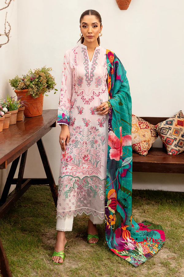 MASHAAL LAWN DRESS BY RAMSHA-KV12-Y-1204