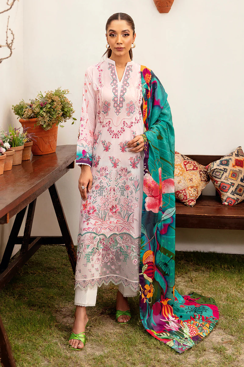 MASHAAL LAWN DRESS BY RAMSHA-KV12-Y-1204