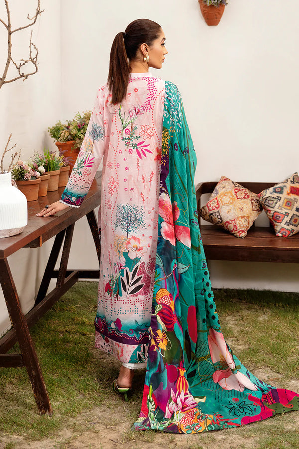 MASHAAL LAWN DRESS BY RAMSHA-KV12-Y-1204