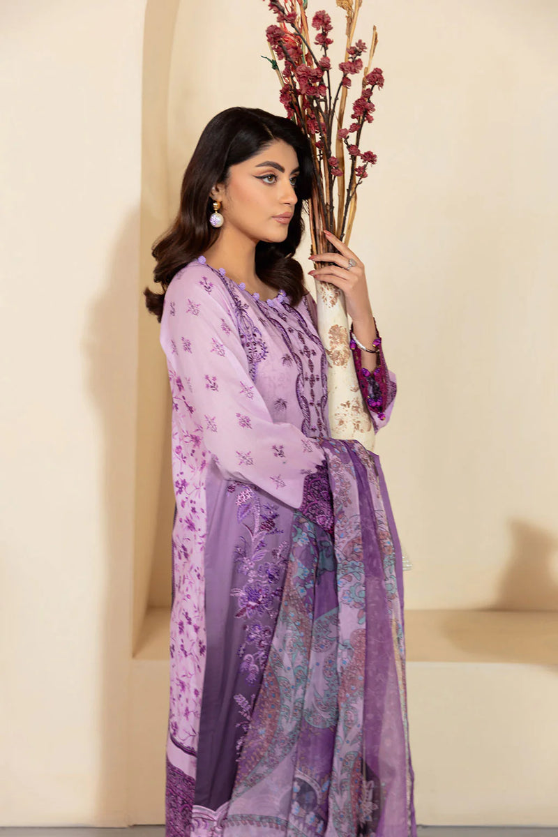 MASHAAL LAWN DRESS BY RAMSHA-KV13-Y-1304