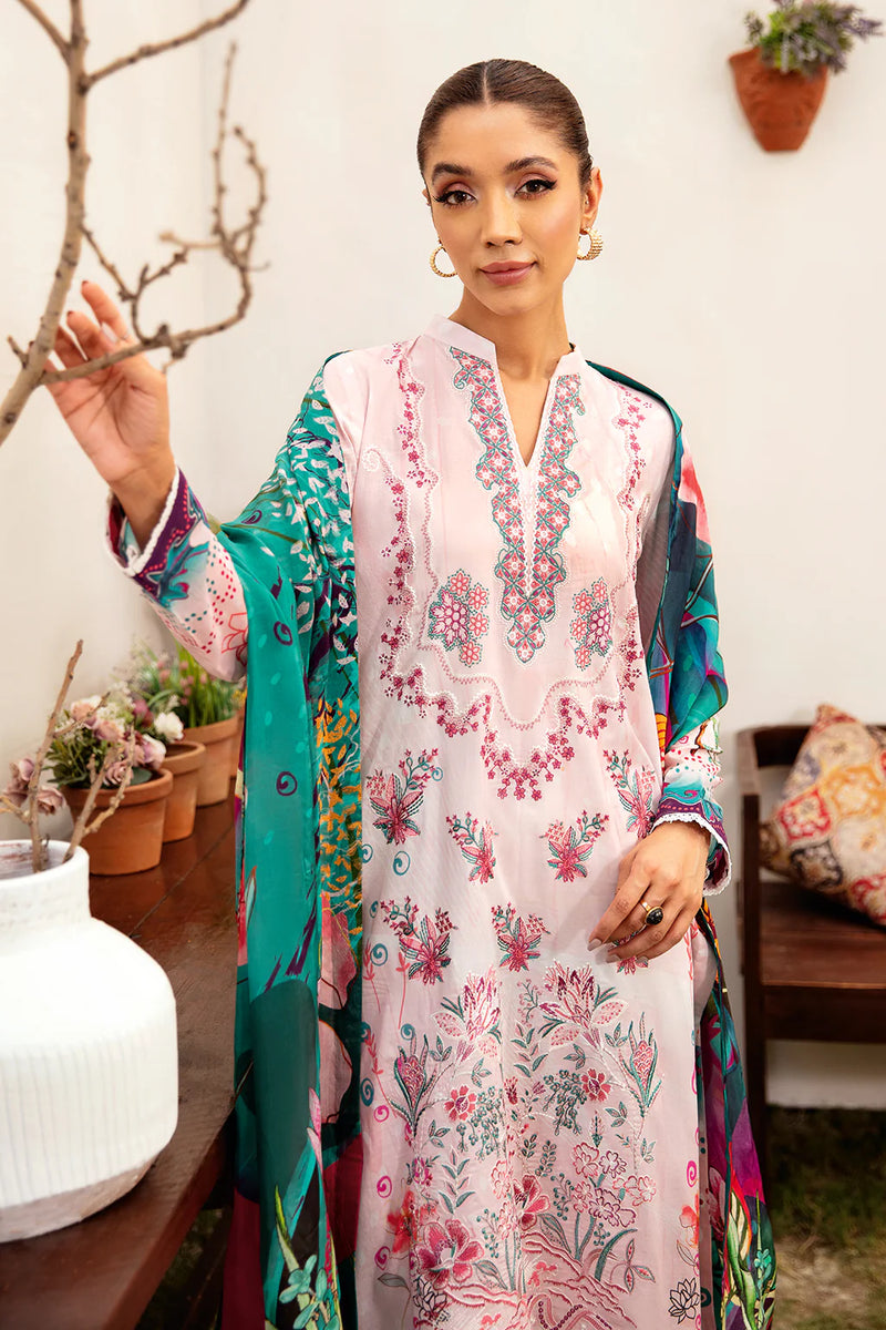 MASHAAL LAWN DRESS BY RAMSHA-KV12-Y-1204