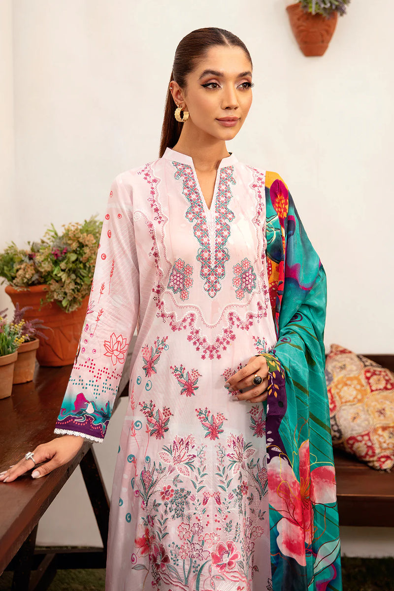 MASHAAL LAWN DRESS BY RAMSHA-KV12-Y-1204