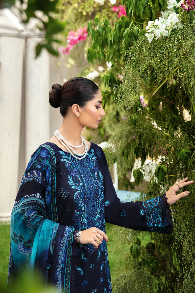 RIWAYAT LAWN DRESS BY RAMSHA-KV10 Y-1005