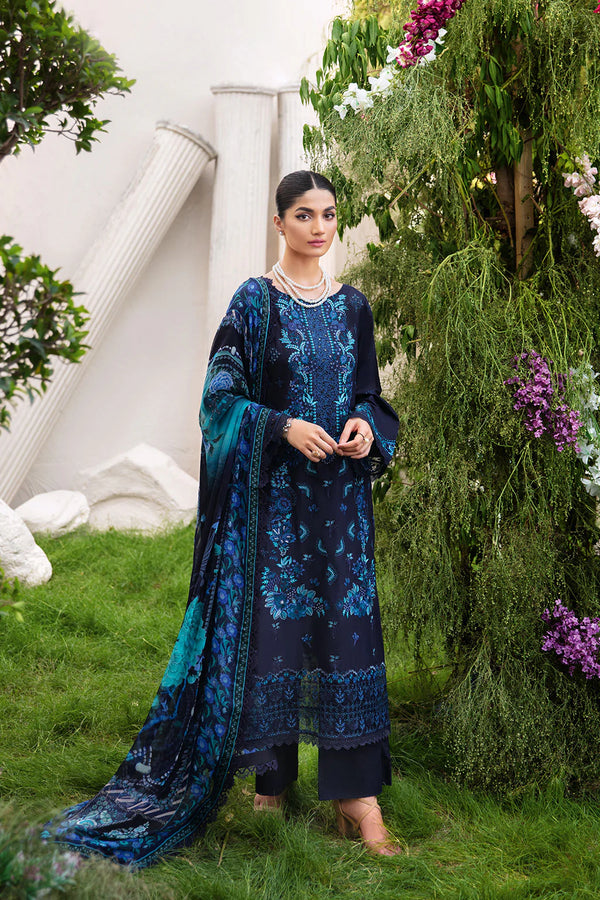 RIWAYAT LAWN DRESS BY RAMSHA-KV10 Y-1005