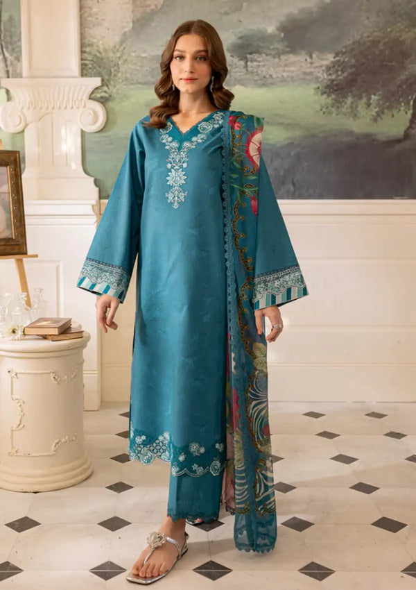 BEAUTIFUL SERAYA LAWN BY RAMSHA 8-PERIWINKLE