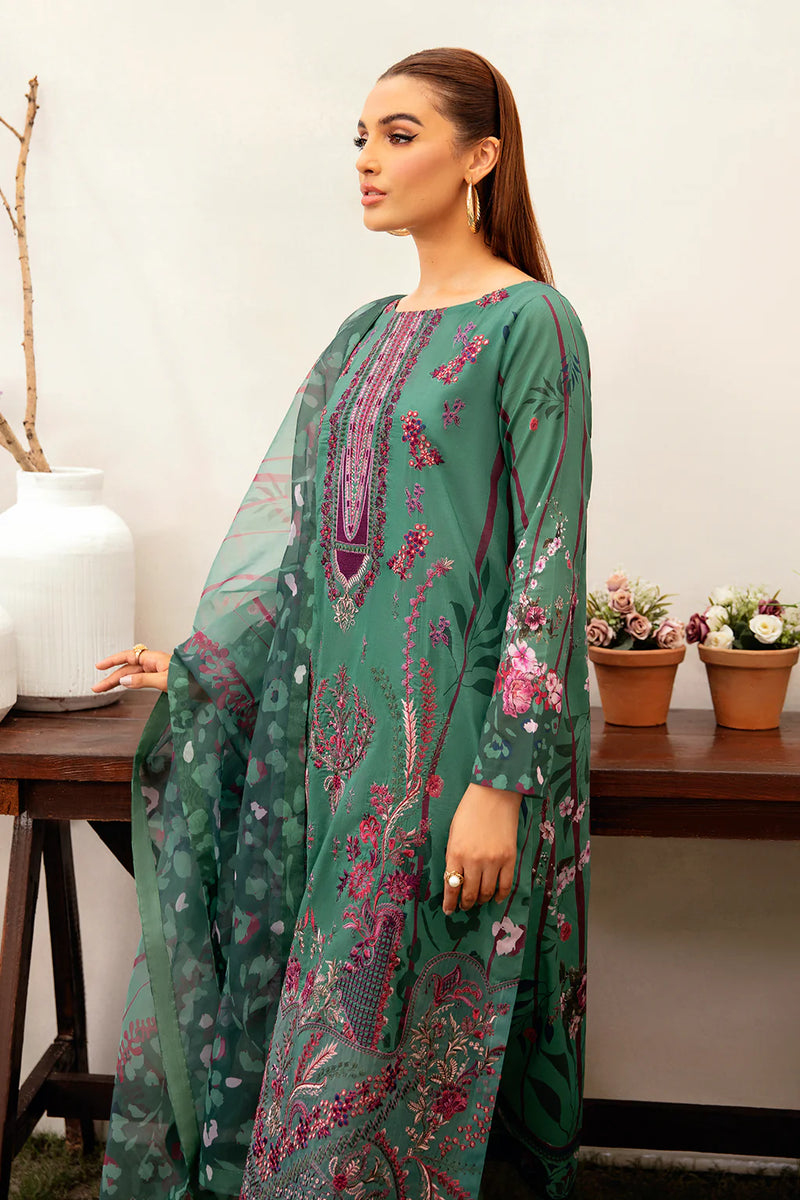 MASHAAL LAWN DRESS BY RAMSHA-KV12-Y-1202