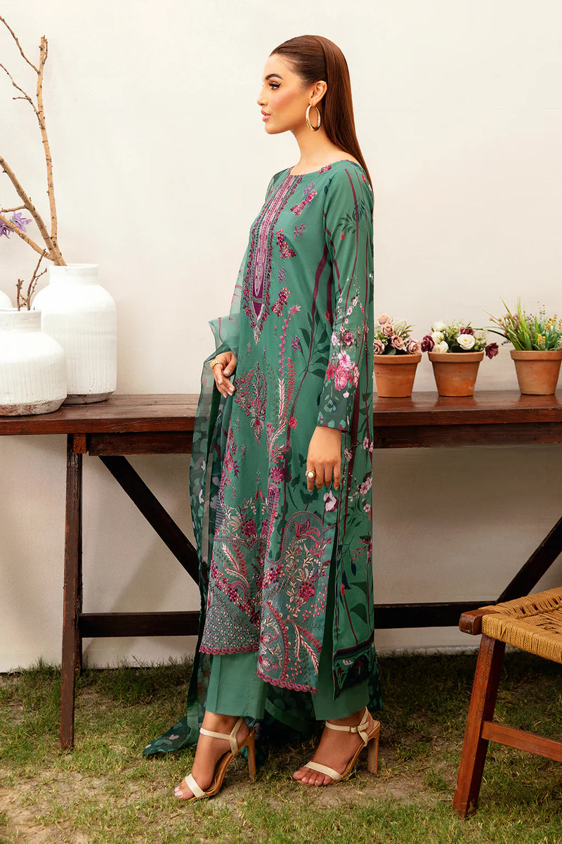 MASHAAL LAWN DRESS BY RAMSHA-KV12-Y-1202