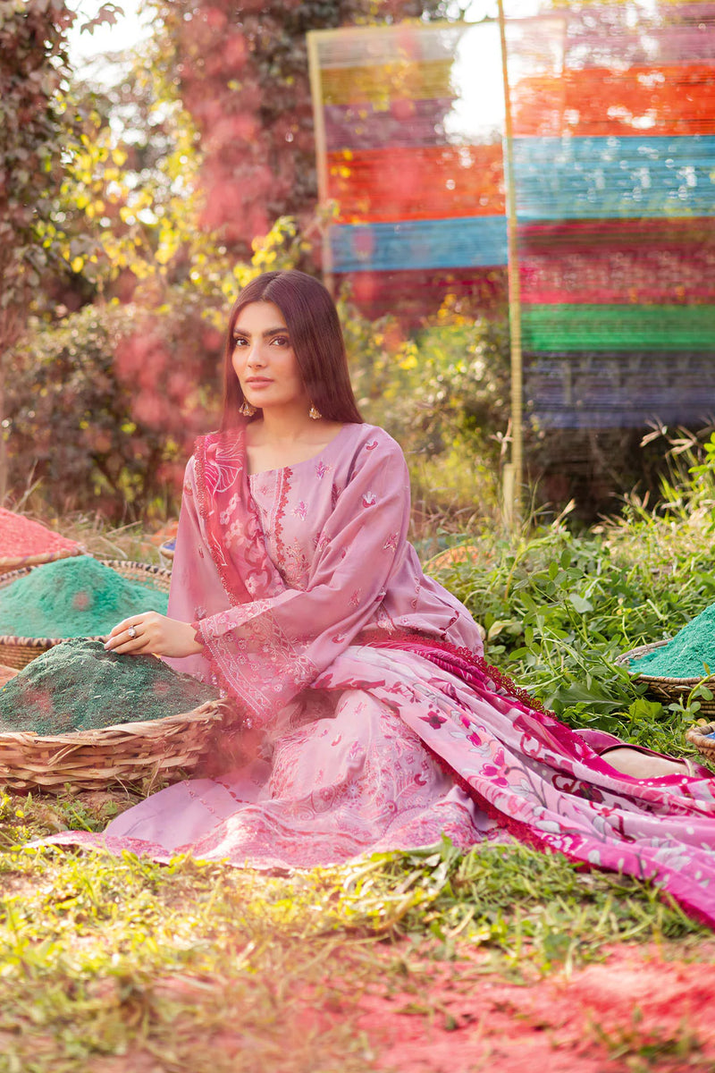 RIWAYAT LAWN DRESS BY RAMSHA-KV12 Y-1209