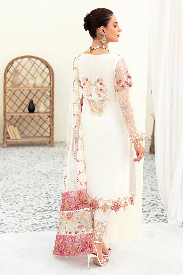 MINHAL ORGANZA DRESS BY RAMSHA KV9-M-907