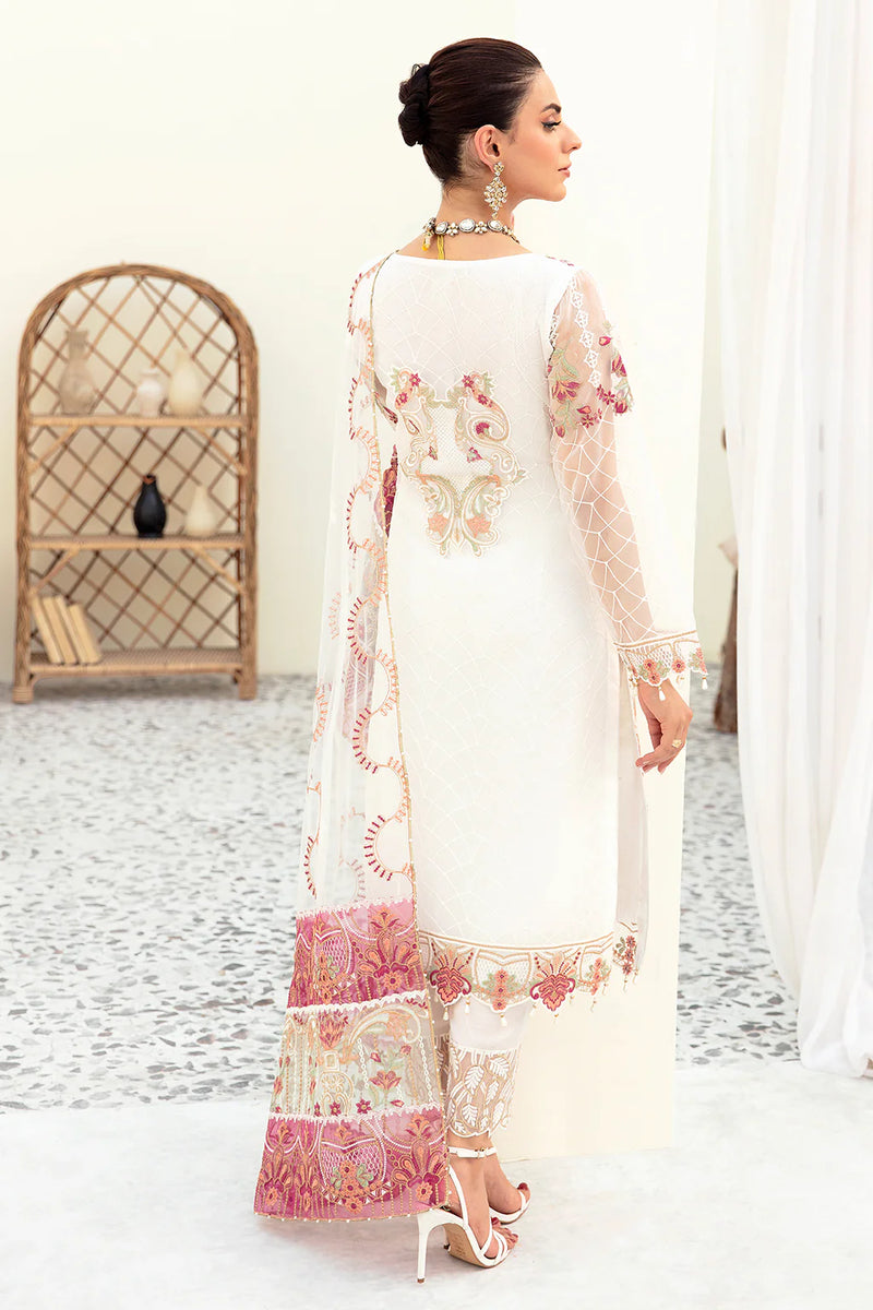 MINHAL ORGANZA DRESS BY RAMSHA KV9-M-907