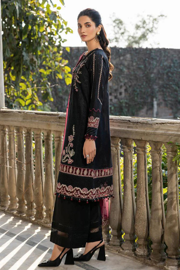 BEAUTIFUL EMBROIDERED LAWN BY RAMSHA 6-TWILIGHT BLOOM