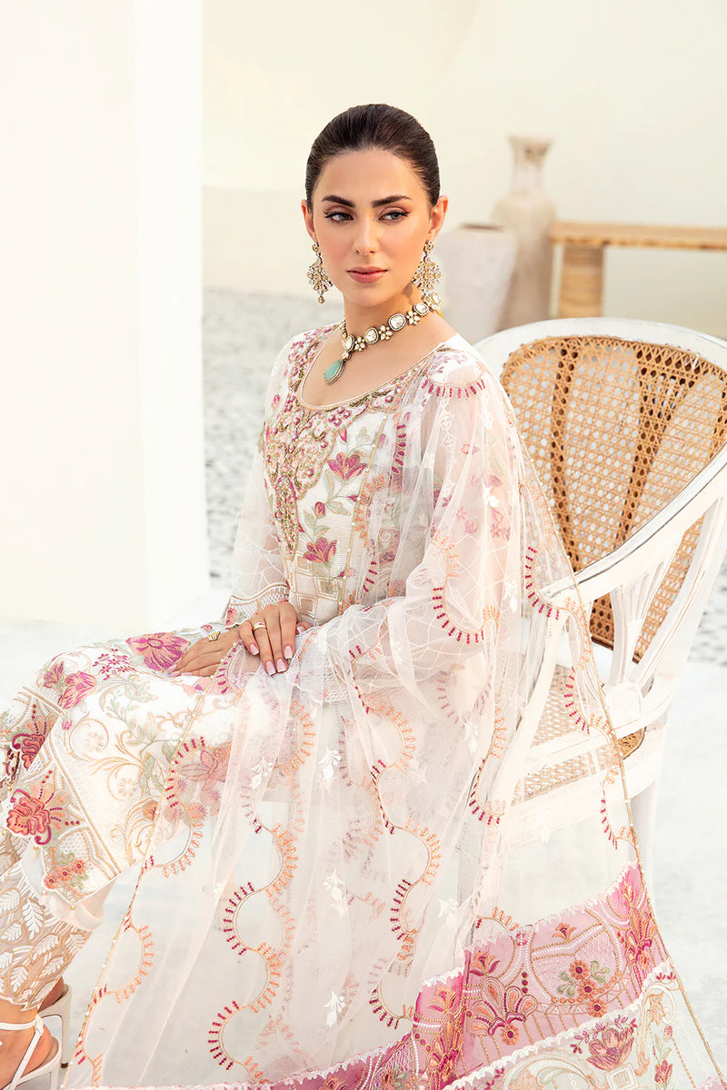 MINHAL ORGANZA DRESS BY RAMSHA KV9-M-907