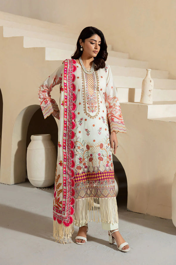 MASHAAL LAWN DRESS BY RAMSHA-KV13-Y-1308
