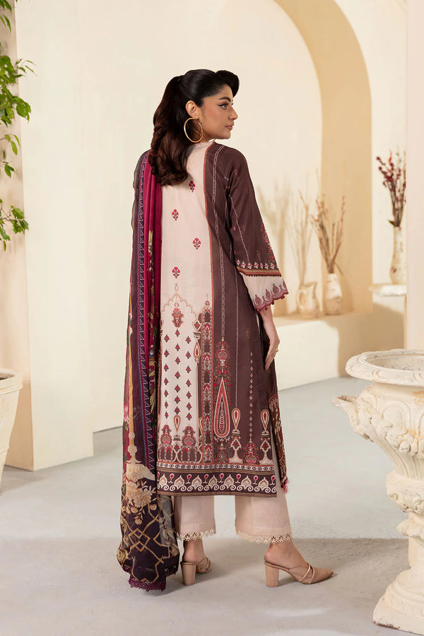 MASHAAL LAWN DRESS BY RAMSHA-KV13-Y-1309