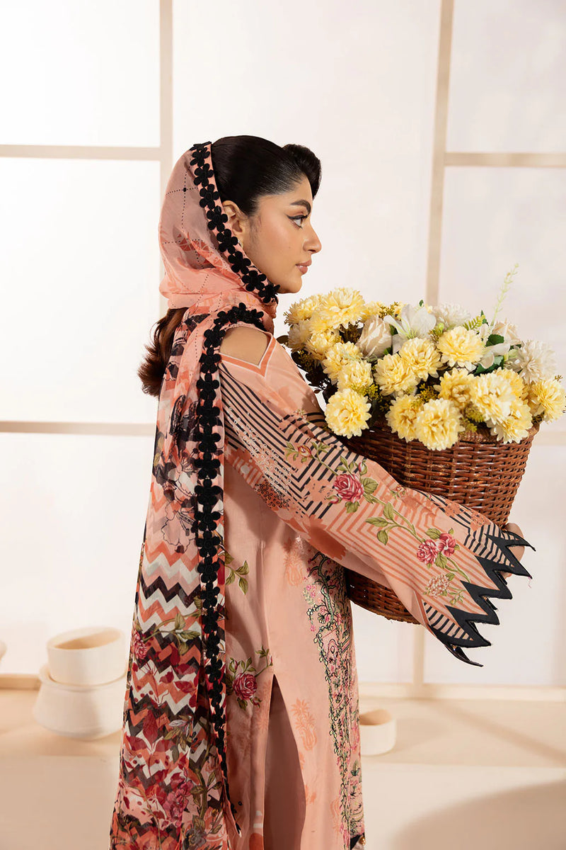 MASHAAL LAWN DRESS BY RAMSHA-KV13-Y-1311