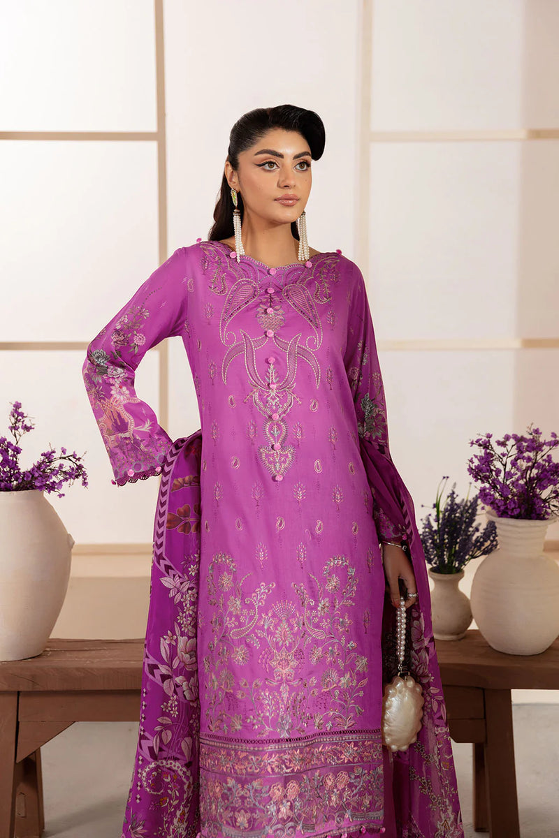 MASHAAL LAWN DRESS BY RAMSHA-KV13-Y-1312