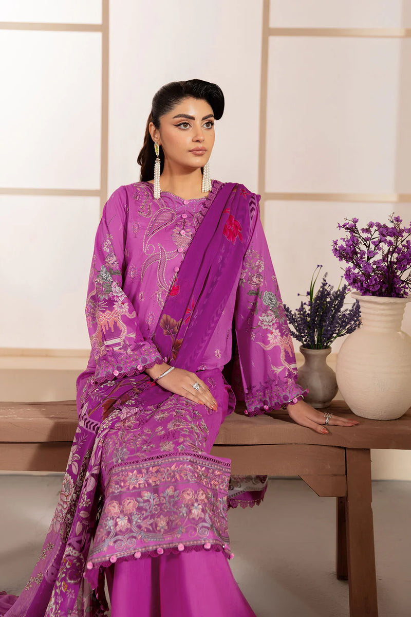 MASHAAL LAWN DRESS BY RAMSHA-KV13-Y-1312