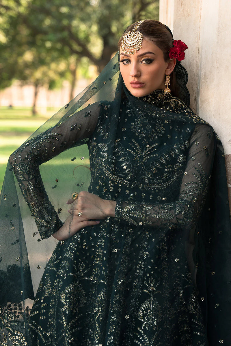 AYZEL EMBROIDERED NET D-09 FARIDA