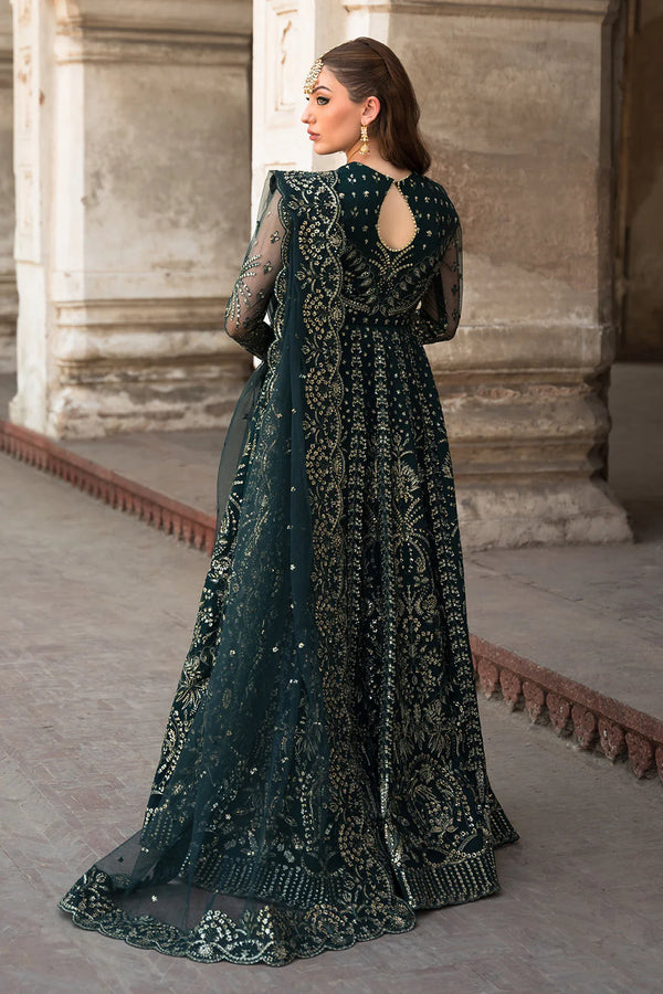 AYZEL EMBROIDERED NET D-09 FARIDA
